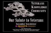 VKC Veterans Day Newsletter