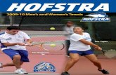 2009-10 Hofstra University Tennis Guide