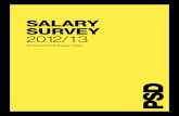 PSD Salary Review 2012/13