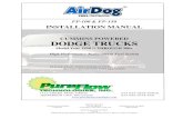 1998.5-2004 Air Dog Install Manual
