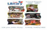 Colchester-East Hants Public Library 2006-2007 Annual Report