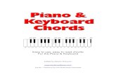 Piano and Keyboard Chords - by Steven Avery