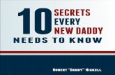 10 Secrets Every New Daddy Needs to Know