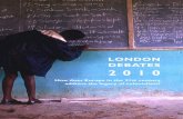 London Debates 2010: How does Europe in the 21st Century address the legacy of colonialism?