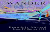 Wander Spring 2013 - Issue 4