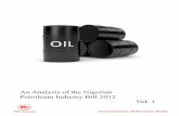 An Analysis of the Petroleum Industry Bill . Volume 1