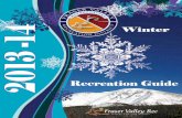 Fraser Valley Rec 2013/14 Winter Recreation Guide