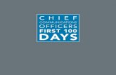 Chief Communications Officers: First 100 Days