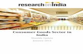 Research on India_Consumer Goods Sector in India Monthly Update_January 2012