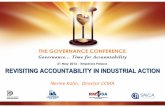 Revisiting Accountability in Industrial Action