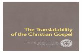 The Translatability of the Gospel