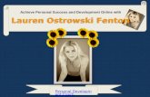 Achieve Personal Success and Development Online with Lauren Ostrowski Fenton