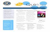 Quirkey - July/August Newsletter