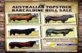 Australian Topstock Barcaldine Bull Sale Brochure
