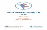 World Physical Therapy Day booklet