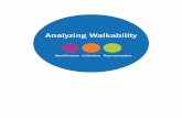 Analyzing Walkability: Identification, Collection, Representation
