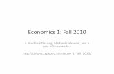 Slides for September 22 Econ 1 Lecture: Budget Economics