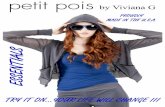 The Essentials Fall 2013 by Petit Pois by Viviana G