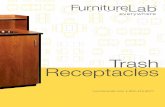 FurnitureLab Trash Receptacles Catalog