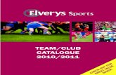 Elverys Team & Club Catalogue 2010/2011