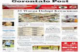 Rabu, 14 Oktober 2009  |  Gorontalo Post
