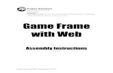Game Frame and Web Assembly Instructions 3.9.11