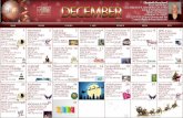 December 2013 Calendar of Area Events