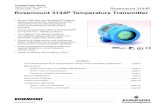 Rosemount 3144P Temperature Transmitter 2006-2007