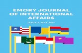 Emory Journal of International Affairs - Issue 2