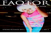 FAQTOR Fashion Book issue 2 S/S 2013
