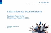 Social media use around the globe - Randstad Workmonitor