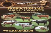Marquess Production Sale Catalog