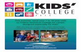 2014 Kids' College summer camps at all Trident Technical College campuses and sites