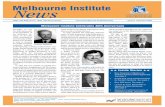 #6 December 2002 - Melbourne Institute News