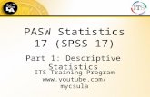 SPSS statistics - help, videos, and examples