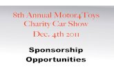 2011 Motor4toys Sponsorship