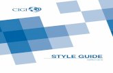 CIGI Style Guide