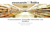 Research on India_Consumer Goods Sector in India Monthly Update_April 2013