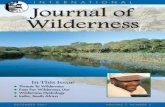 International Journal of Wilderness, Vol 07 No 3, December 2001