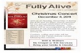December 2011 Fully Alive Newsletter