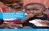 UNICEF Mali: Supporting Women and Children through an Emergency
