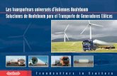 Nooteboom Transport d' éolienne FR/ES