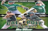2012 Cal Poly Baseball Media Guide