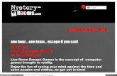 Mystery Rooms The 1st Live Escape Game Interlaken Switzerland