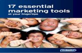 The Best Of - 17 essential marketing tools