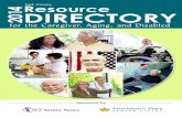 Resource Directory for the Caregiver, Aging, and Disabled – York County 2014