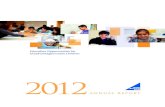 YRF דו"ח שנתי 2012 העמותה להתחדשות בחינוך
