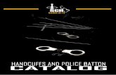 Handcuffs and Police batton catalog