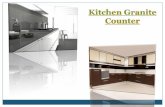 Kitchen granite counter