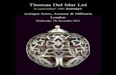 Thomas Del Mar - Antique Arms, Armour & Militaria